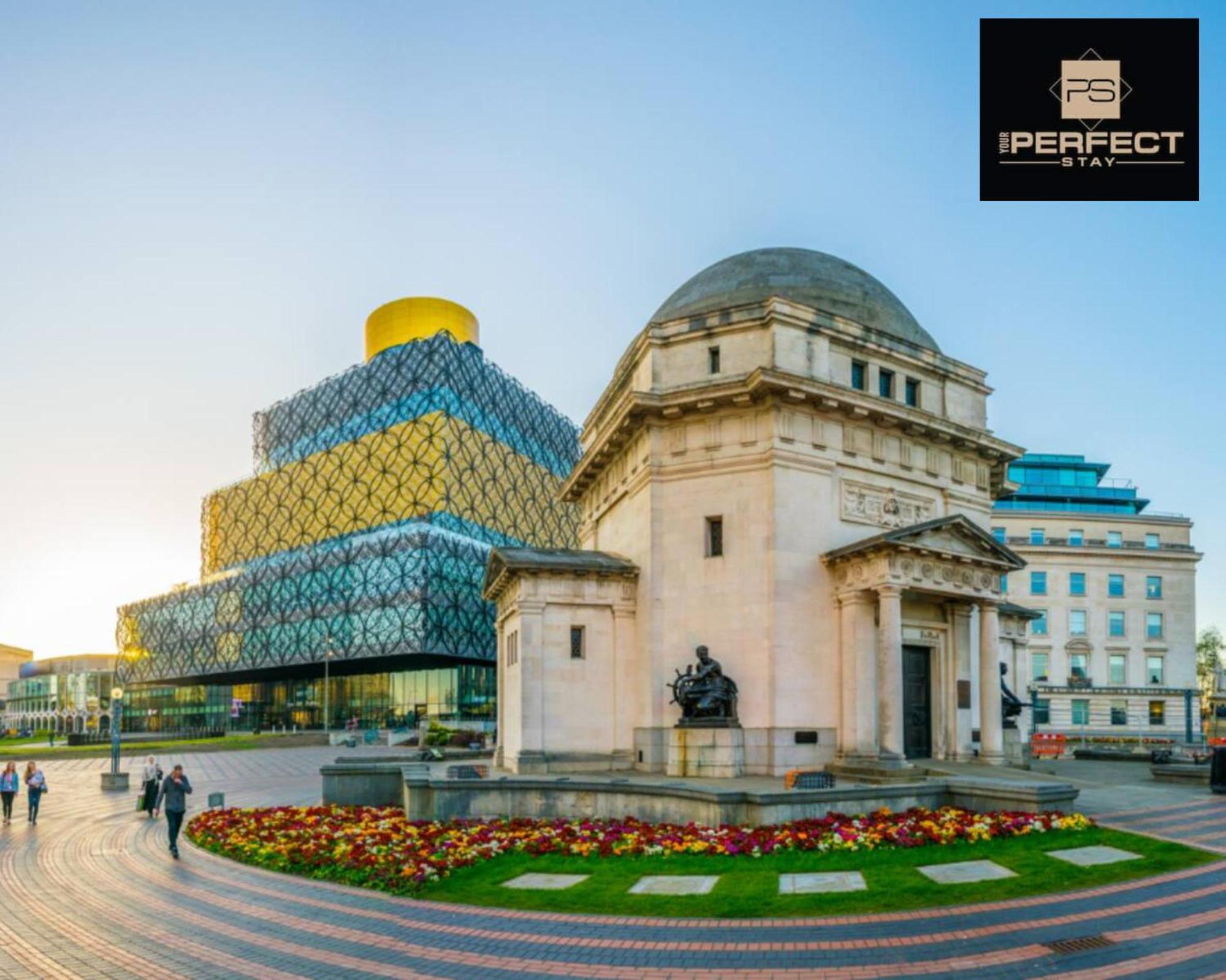 Imperial Central By Your Perfect Stay Short Lets Бирмингем Экстерьер фото